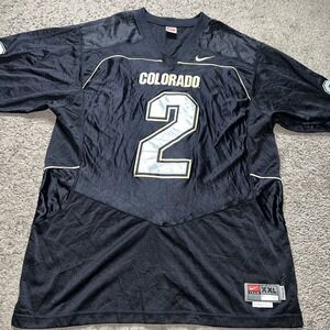 Vintage 90s NIKE Colorado Buffaloes #2 Football Sewn Jersey 2XL University NCAA